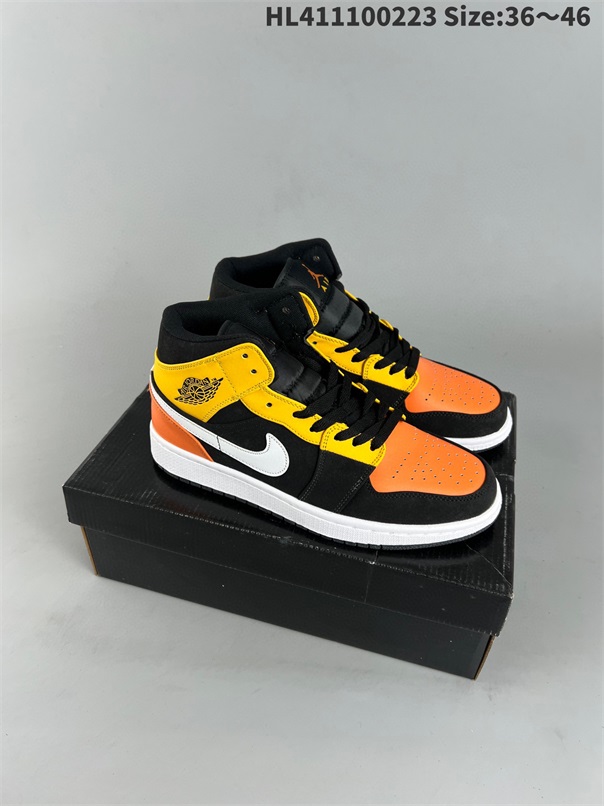 men air jordan 1 shoes 2023-2-27-011